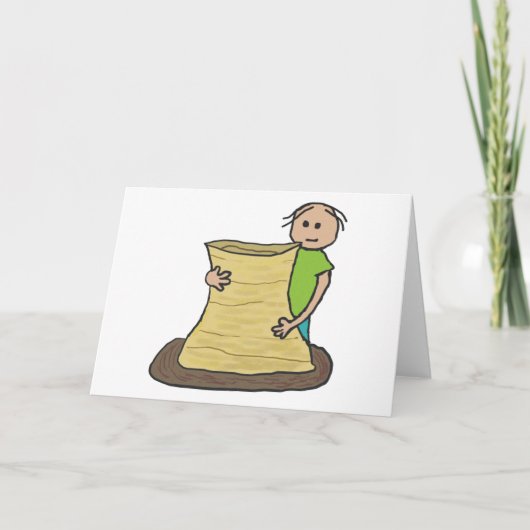 Maken van aardewerk kaart (Voorkant)