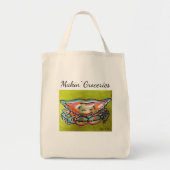 Maken van krabbenzak tote bag (Voorkant)