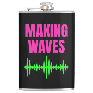 Maken Waves - Geluidgolven - Muziekproducent Heupfles