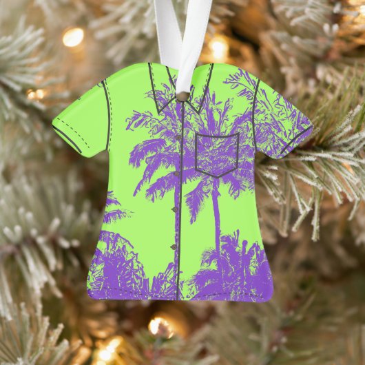 Makena Beach Hawaiian Sketchy Palms Aloha Shirt (Arbre)