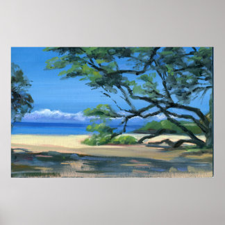 Makena Beach Poster