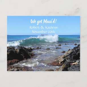 Makena Cove We hebben Maui'd Briefkaart