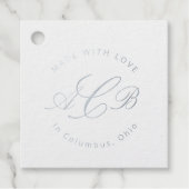 Maker Initialen Kleine Onderneming Bedankjes Labels (Voorkant)