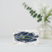 makeukenkunstenaar goudmarmer Abstract Busi Visitekaartje (Staand voorkant)