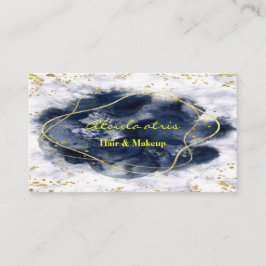 makeukenkunstenaar goudmarmer Abstract Busi Visitekaartje