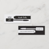 Makeup artiest visitekaartjes (Voorkant / Achterkant)