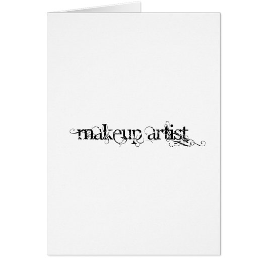 Makeup Artist (Voorkant)
