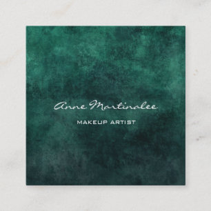 Makeup Artist Abstract Square Visitekaartje
