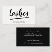 Makeup Artist Afsprakenkaartje (Voorkant / Achterkant)