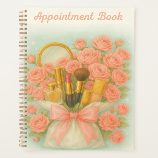 Makeup Artist Appointment Book 2026  Planner (Voorkant)