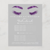 Makeup Artist Beauty Salon Flyer SPA Grey (Voorkant)