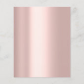 Makeup Artist Beauty Salon Lash Flyer Brown Blush (Achterkant)