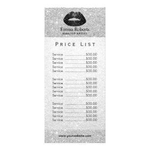 Makeup Artist Black Glitter Lips Silver Price List Reclamekaart