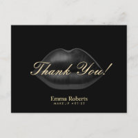 Makeup Artist Black Lips Beauty Salon Hartelijk da