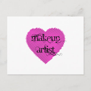 Makeup Artist Briefkaart