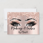 Makeup Artist Brows Lash Extension Roos Eyes (Achterkant)