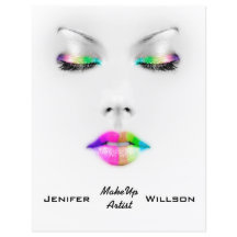 Makeup Artist Discount Offer Flyer