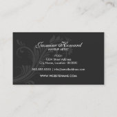 Makeup Artist en Eyelash Extensions Visitekaartje (Achterkant)
