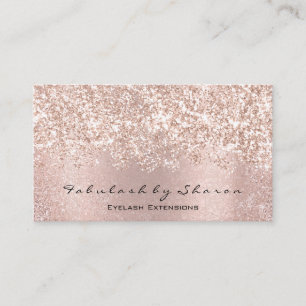 Makeup Artist Event Beauty Blogger Glitter Lux Visitekaartje