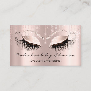 Makeup Artist Eyelashes Extension Roos Brows Visitekaartje