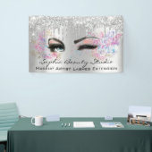 Makeup Artist Eyelashes Grey Drift Silver Blush Spandoek (Beurs)