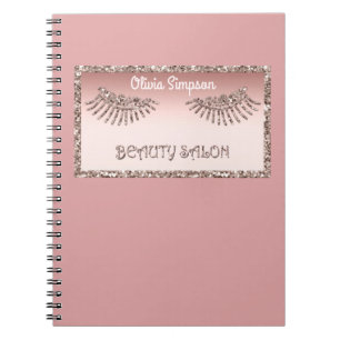 Makeup Artist Eyes Lashes Glitter Drift Spark Beau Notitieboek