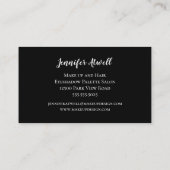 Makeup Artist Eyeshadow Palet Rainbow Glitter Visitekaartje (Achterkant)