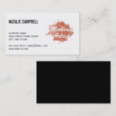 Makeup Artist/Foundation Visitekaartje (Voorkant / Achterkant)