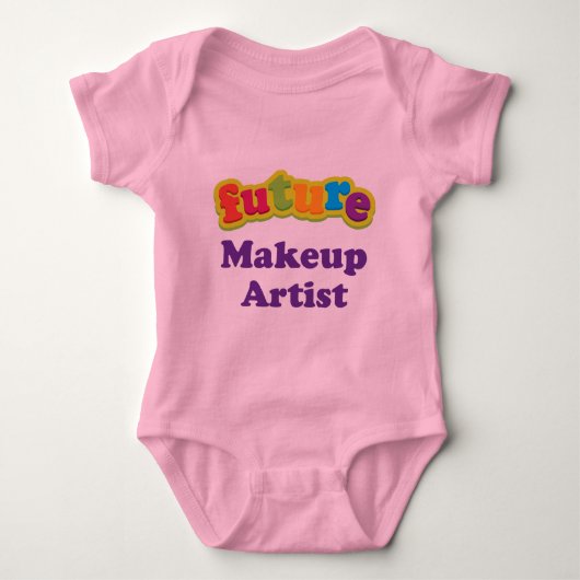 Makeup Artist (Future) Baby Baby T-Shirt (Voorkant)