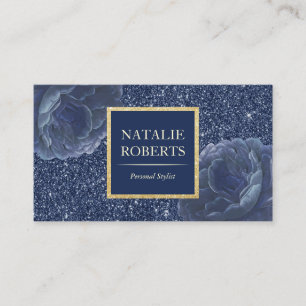 Makeup Artist Hair Salon  marine Floral Visitekaartje