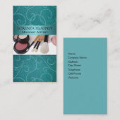Makeup Artist II Professional Cosmetoloog Visitekaartje (Voorkant / Achterkant)