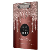 Makeup Artist Lash Spark Event Planner Roos Logo Klembord (Links)