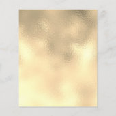 Makeup Artist Lashes Gold Lux Flyer 1-paginaprijze (Achterkant)