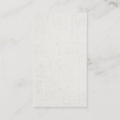 Makeup Artist Leopard Print Silver Stripes Elegant Visitekaartje (Achterkant)