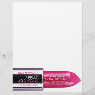 Makeup Artist Letterhead Briefhoofd