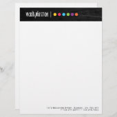 Makeup Artist Letterhead Persoonlijk Briefhoofd (Voorkant / Achterkant)