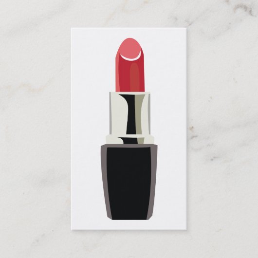 Makeup Artist/Lipstick Visitekaartje (Voorkant)