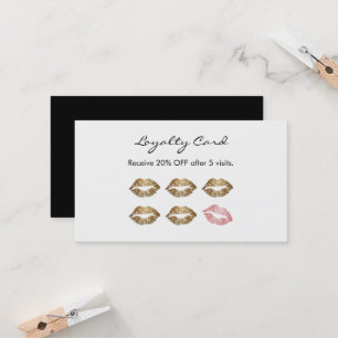 Makeup Artist Loyalty Chic Gold Lips II