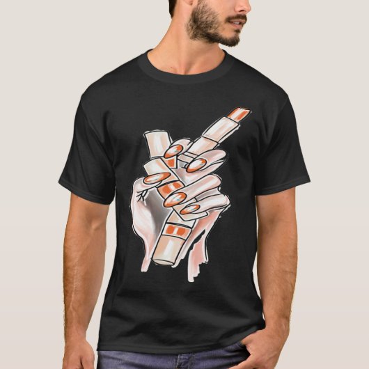 Makeup Artist Makeup T-shirt (Voorkant)