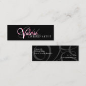 Makeup Artist Mini Visitekaartje (Voorkant / Achterkant)