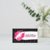 Makeup Artist MUA Visitekaartje (Staand voorkant)