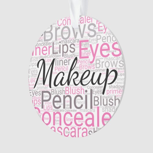 Makeup Artist Ornament (voorkant)