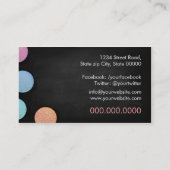 Makeup Artist / Palette Visitekaartje (Achterkant)