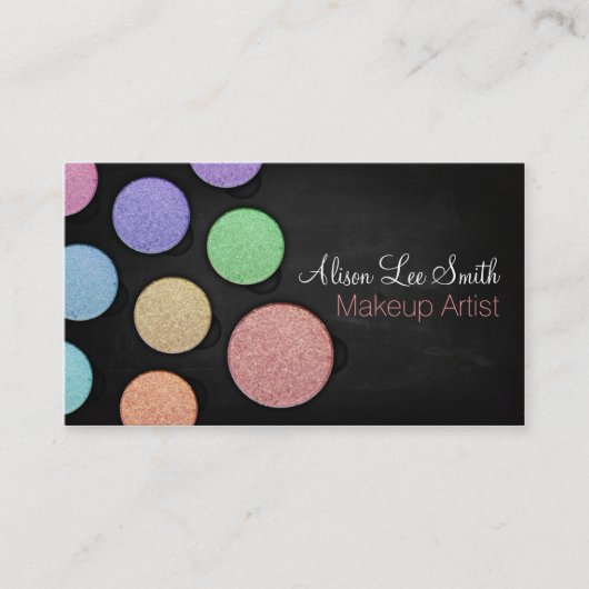 Makeup Artist / Palette Visitekaartje (Voorkant)