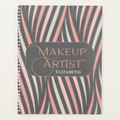 Makeup Artist Professional Girly Pink Beauty Planner (Voorkant)