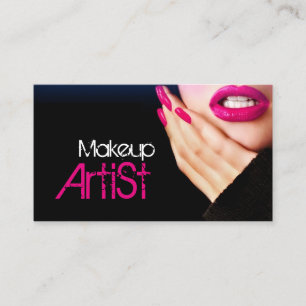 Makeup Artist Salon Visitekaartje
