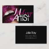 Makeup Artist Salon Visitekaartje (Voorkant / Achterkant)