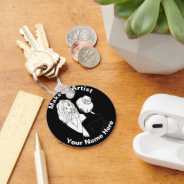 Makeup Artist Sleutelhanger