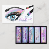 Makeup Artist Visitekaartje (Voorkant / Achterkant)