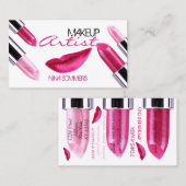 Makeup Artist Visitekaartje (Voorkant / Achterkant)